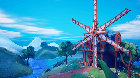 Learn Stylized Game Environment Creation : Blender and UE5