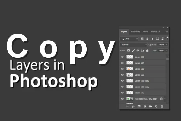  4 Cách copy layer trong Photoshop, copy layer từ file này sang file khác