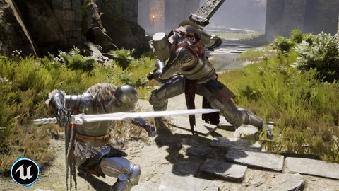 Unreal Engine 5: Soulslike Melee Combat System