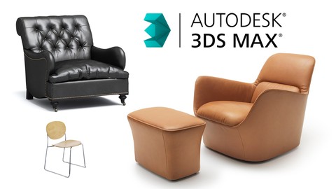 3ds max and Vray advanced course. Furniture modeling.